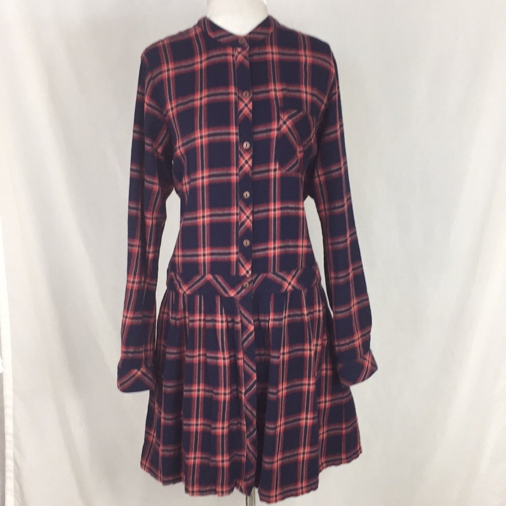 Current/Elliot plaid shirt dress Size 3